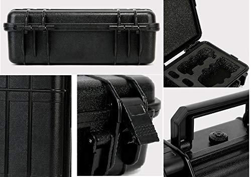 Amazetech Mavic Mini Carrying Case Bundle with Propeller Guards, Landing Gear Extension, Signal Extension, Lens Hood, Extra 4 Pair Mini Propellers & More Compatible w/DJI Mavic Mini