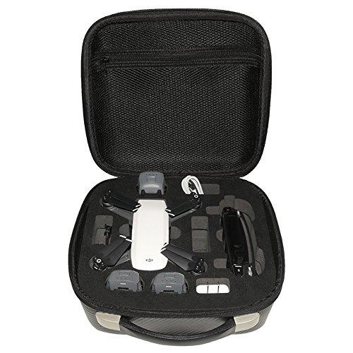 Red Rock Hand Carrying Bag Case for DJI Spark Drone and Fly More Combo Black Bag