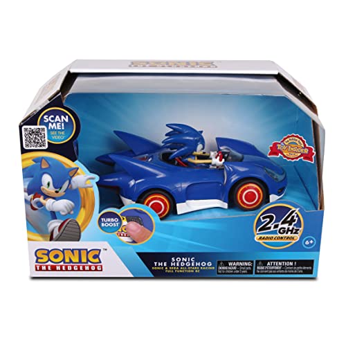 Sonic and Sega All Stars Racing Remote Controlled Car - Sonic The Hedgehog, Toy (RC-611)