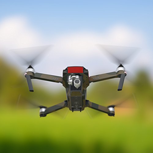 War Tiger Decal for Drone DJI Mavic Pro Kit - Includes Drone Skin, Controller Skin and 3 Battery Skins