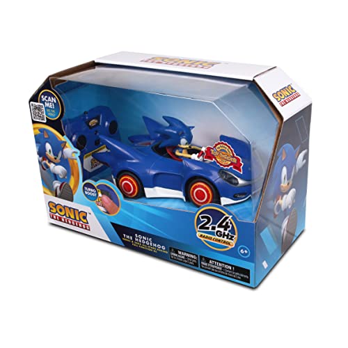 Sonic and Sega All Stars Racing Remote Controlled Car - Sonic The Hedgehog, Toy (RC-611)