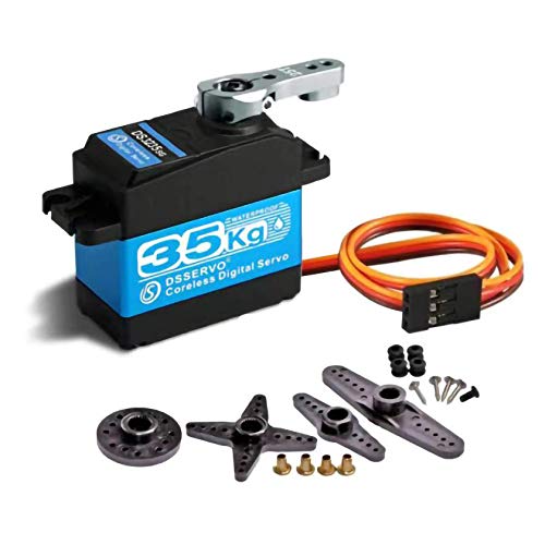 LJWRC 35kg servo high Torque Coreless Motor servo for Robotic DIY,RC car (180 Degree)