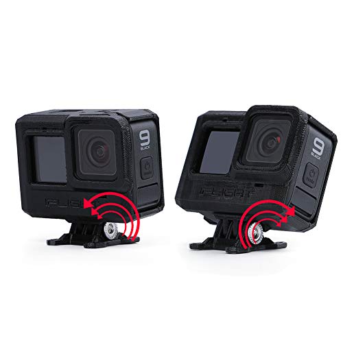iFlight TPU Camera Mount Angle Adjustable Protector for iFlight XL Series XL5 SL5 DC5 XL7 DC7 Quadcopter FPV Frame (0~40Â° Adjustable) Black (Protector for Gopro9/ for Gopro10)