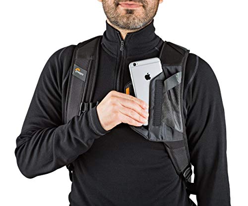 Lowepro LP37099 DroneGuard BP 250 - A specialized drone backpack providing rugged protection for your DJI Mavic Pro/Mavic Pro Platinum, 15 laptop and 10 tablet,Black/Fractal