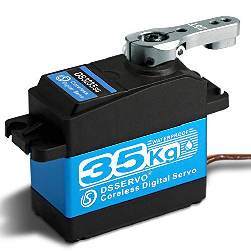 LJWRC 35kg servo high Torque Coreless Motor servo for Robotic DIY,RC car (180 Degree)