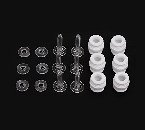 SAMLOO Damping Rubber Balls and Anti-Drop Securing Pins Kit for DJI Phantom 3 / Phantom 2 Professional Advanced Gimbal Mount