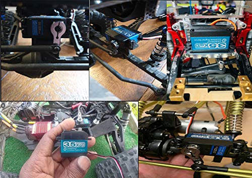 LJWRC 35kg servo high Torque Coreless Motor servo for Robotic DIY,RC car (180 Degree)