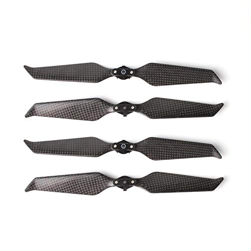 4Pcs 2 Pairs Carbon Fiber 8743F Propellers Blades Low-Noise Quick-Release Foldable New Aerodynamic Design Compatible DJI Mavic 2 Pro/Zoom Accessories
