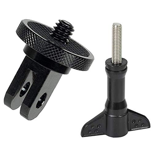 Aluminum Camera Mount Adapter Compatible for GoPro,DJI Osmo Action Cameras | ¼-20 Conversion Adapter for GoPro Mounting System| Mount Your Camera to Any GoPro or Other Action Cameras Mount Accessory