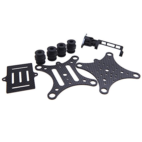 GoolRC Gimbal FPV Camera Mounts with Anti Vibration Plate for DJI Phantom Walkera Qr X350 Gopro Hero 3 3+ 4 CF Carbon Fiber