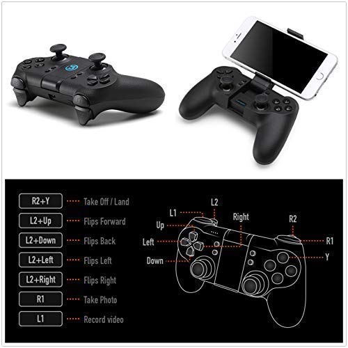 Tello Drone Quadcopter Boost Combo Bundle with 3 Batteries, Charging Hub, GameSir T1 Remote Controller and Must Have Accessories (5 Items)