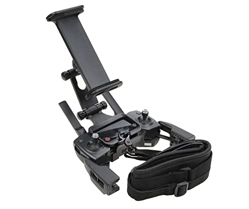 Tineer Remote Control Extended Front Holder Bracket for DJI Mavic 2 Pro Zoom/Mavic Mini/Mavic Air/Spark Drone, Support 4.6-11Inches Front Holder for Phone Tablet Mount Clip