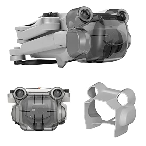 Anbee Mini 3 Pro Drone Camera Cover Gimbal Lock + Lens Hood Sunshade Cover Combo Compatible with DJI Mini 3/3 Pro RC Quadcopter Accessories (for DJI Mini 3 Pro Drone)
