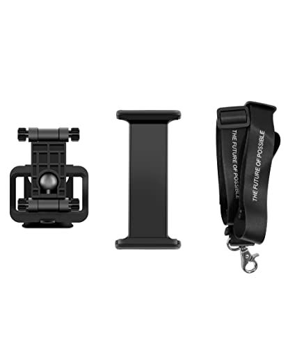 Tineer Remote Control Extended Front Holder Bracket for DJI Mavic 2 Pro Zoom/Mavic Mini/Mavic Air/Spark Drone, Support 4.6-11Inches Front Holder for Phone Tablet Mount Clip