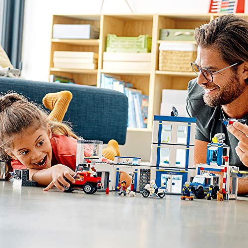 LEGO City Police Station 60246 Police Toy, Fun Building Set for Kids, New 2020 (743 Pieces)
