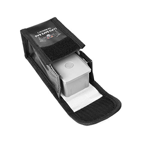 Mavic Air 2 Intelligent Flight OEM Battery with Dronemanhub Safety Bag for Battery Storage, One Pack (for Mavic Air 2 Drone ONLY)