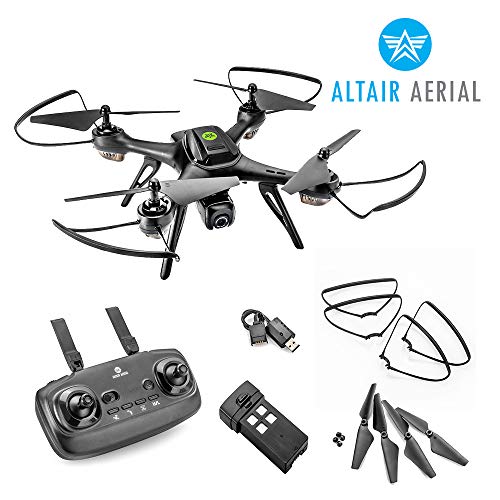 ALTAIR Green Hornet 2K HD Camera Drone | Free Priority Shipping | Live Video Drone for All Ages | Long Flight Time, Hobby Starter RC Quadcopter for Kids and Adults (Lincoln, NE Company)