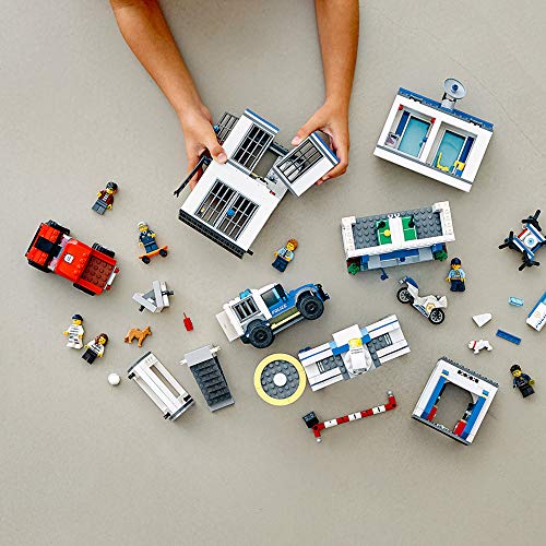 LEGO City Police Station 60246 Police Toy, Fun Building Set for Kids, New 2020 (743 Pieces)