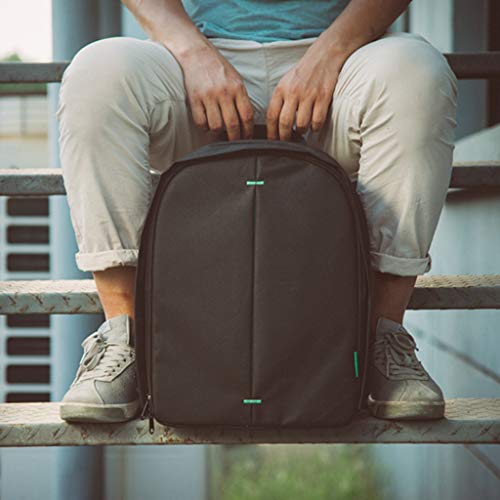 Camera Bag Waterproof Camera Backpack 16" X 13" X 5" by G-raphy with Tripod Holder for Cameras ,Lenses, Flashes and Other Accessories