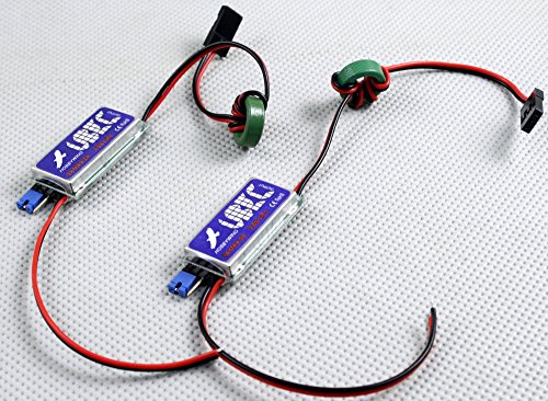 Hobbywing 5V Switch-Mode-UBEC for Rc Helicopter, Airplane, Quadcopter, Rc Cars, Runcamera, Raspery Pi Power Supply 3-5A - Pack of 2 - HOBBYMATE