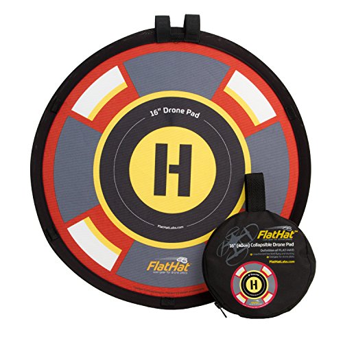 FlatHat 16" (40cm) Collapsible Drone Landing Pad