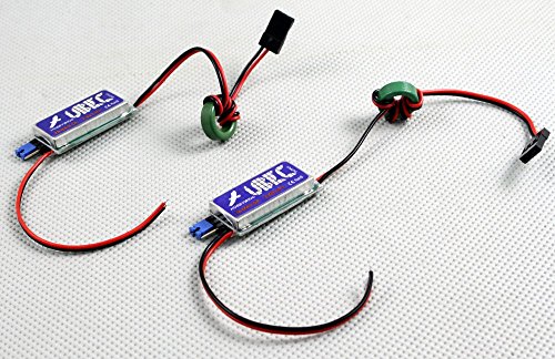 Hobbywing 5V Switch-Mode-UBEC for Rc Helicopter, Airplane, Quadcopter, Rc Cars, Runcamera, Raspery Pi Power Supply 3-5A - Pack of 2 - HOBBYMATE