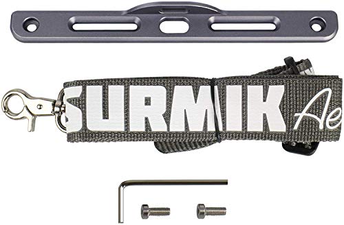 SYMIK Neck Strap Aluminum Bracket and Neck Strap (Lanyard) Combo for DJI Smart Controller; Works with Mavic Air 2, Mavic Mini 2, Mavic 2 Pro/Zoom Drone with Smart Controller