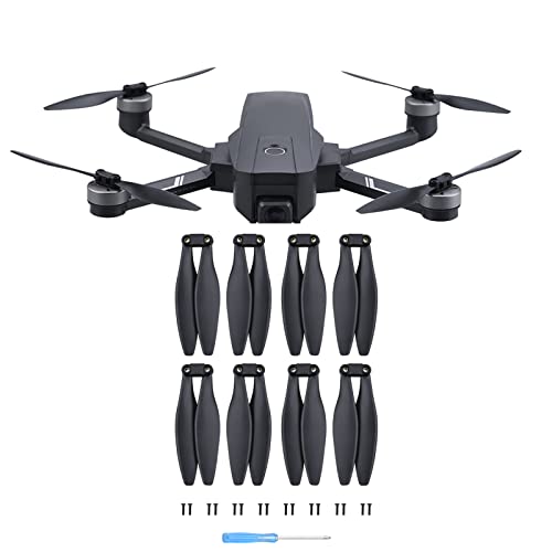 JOYSOG HS720 HS720e Drone Propellers Drone Folding Propeller Blades Replacement Spare Parts for Holy Stone HS720/HS720E Drone Accessories (2 Sets / 8Pcs)