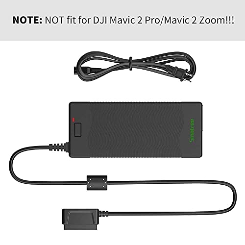 Smatree Battery Charger Compatible for DJI Mavic Pro/Mavic Platinum, 80W Rapid Charging Power Adapter(Not fit for DJI Mavic 2 Pro/Mavic 2 Zoom/Mavic Air)
