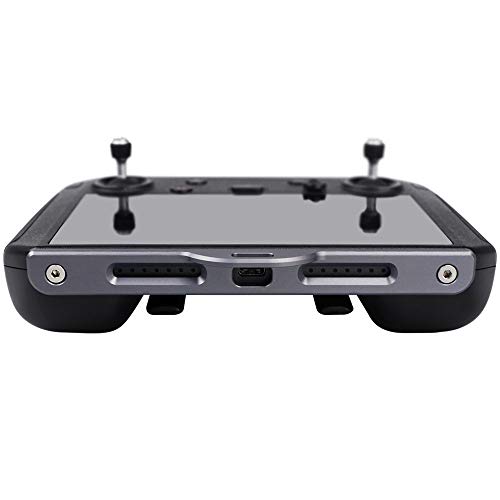 SYMIK Neck Strap Aluminum Bracket and Neck Strap (Lanyard) Combo for DJI Smart Controller; Works with Mavic Air 2, Mavic Mini 2, Mavic 2 Pro/Zoom Drone with Smart Controller