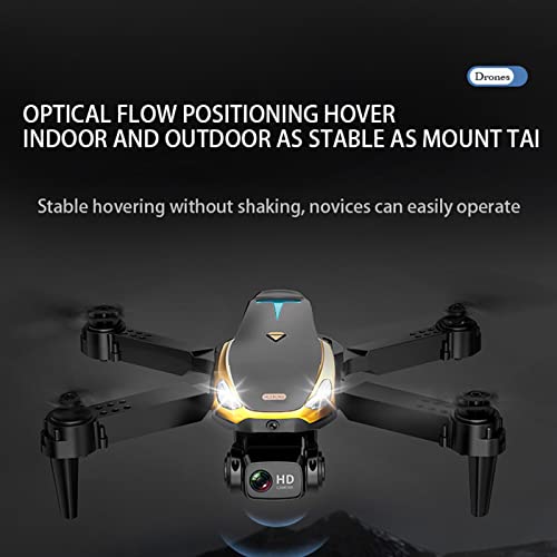 ZZKHGo Mini Drone with 1080P Dual HD Camera - Drones for Adults with Carrying Case, Foldable Remote Control Toys Gifts Small Drones for Kids, One Key Start, Altitude Hold, Headless Mode