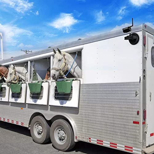 NUNET Suction Cup Mount for Heavy Duty DSLR/NuCam WR/Gopro, Strong 5" Diameter Suction Base ABS, Perfect for Car/Boat/Windshield/Window, Aluminum with 360° Camera Rotation Ball Head with Safety Tether