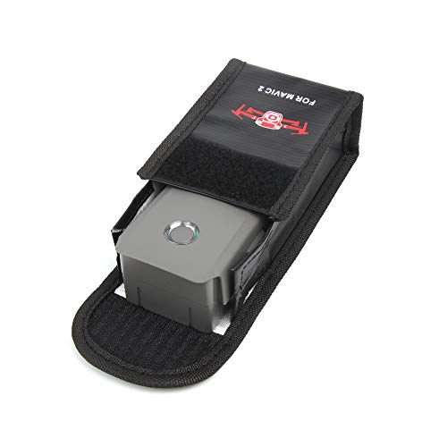 Anbee Mavic 2 Lipo Battery Safe Bag Fireproof Storage Bag for DJI Mavic 2 Zoom/Pro Drone (Small, 3-Pack)