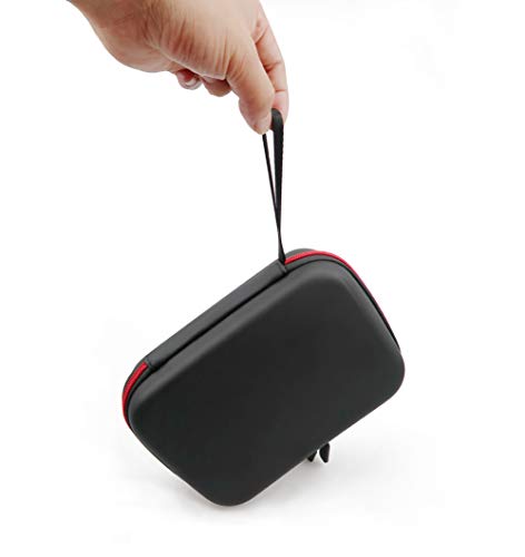 Rantow OSMO Action Storage Case - Travel Bag Handheld Hard Bag Carry Box Case for DJI OSMO Action Camera Accessories - Store for Osmo Action, Camera Frame, Flat Adhesive Mount, Quick-Release Base, Bat