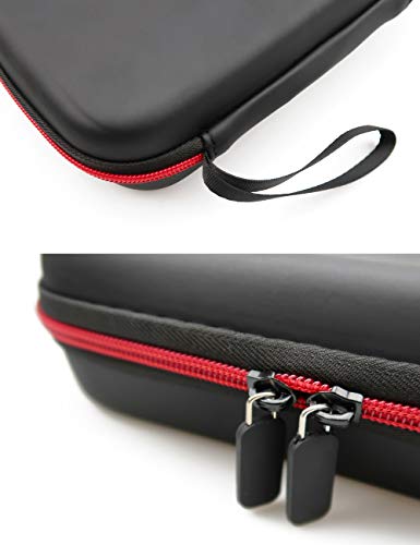 Rantow OSMO Action Storage Case - Travel Bag Handheld Hard Bag Carry Box Case for DJI OSMO Action Camera Accessories - Store for Osmo Action, Camera Frame, Flat Adhesive Mount, Quick-Release Base, Bat