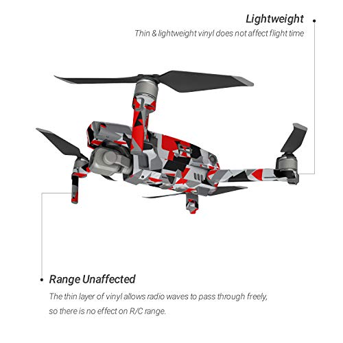 Signal Decal Kit for DJI Mavic 2/Zoom Drone - Includes 1 x Drone/Battery Skin + Controller Skin