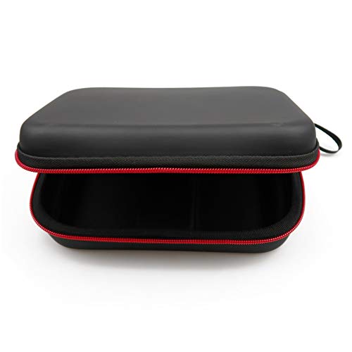 Rantow OSMO Action Storage Case - Travel Bag Handheld Hard Bag Carry Box Case for DJI OSMO Action Camera Accessories - Store for Osmo Action, Camera Frame, Flat Adhesive Mount, Quick-Release Base, Bat