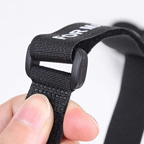 Propeller Blade Fixed Magic Tape Propellers Stabilizer Enfoldment Fixing Strap Transport Protector Motor Blade Fixing Strap for Mavic 2 Pro Drone Accessories (Black)