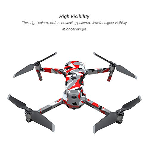Signal Decal Kit for DJI Mavic 2/Zoom Drone - Includes 1 x Drone/Battery Skin + Controller Skin