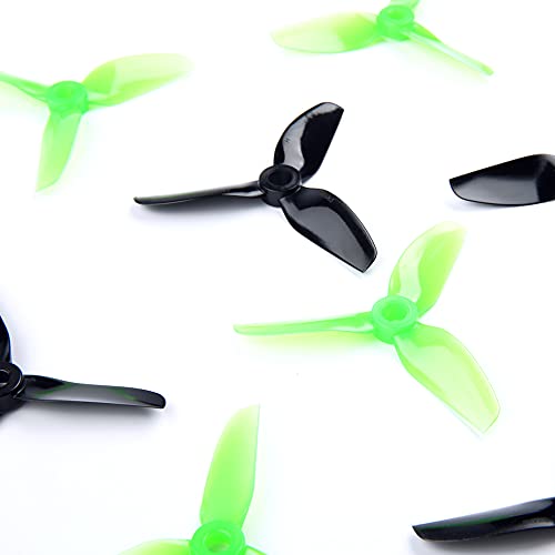 16pcs HQProp 3x4x3V1S Tri-Blade Propeller 3 inch Props for RC FPV Drone Quadcopter (4sets, Mix Color)