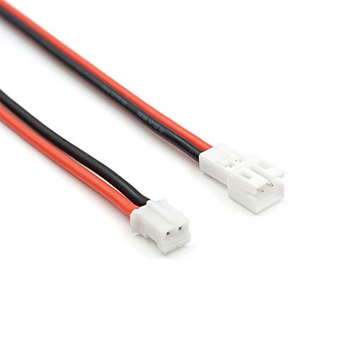 10pcs Upgraded Tiny Whoop JST-PH 2.0 Male and Female Connector Cable for Battery JJRC H36 H67 Blade Inductrix E010 E013
