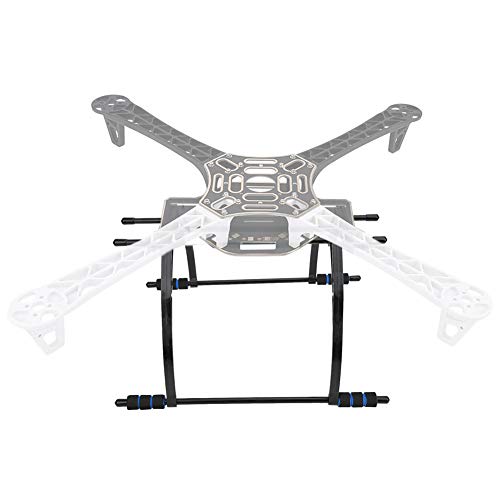 VGEBY 2Pcs Highten Landing Gear Kit, Landing Gear Heightened Extender Bracket Compatible with DJI F450 F550 SK450 X60 X8 Drone