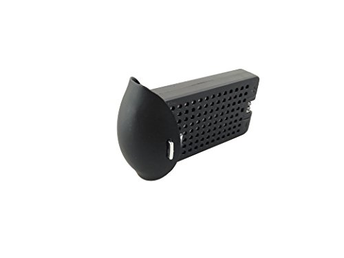 Fytoo 3PCS 3.7V 500mah Lithium Battery for SYMA X23 X23W Quadcopter Accessories Drone Spare Parts Battery (Black)