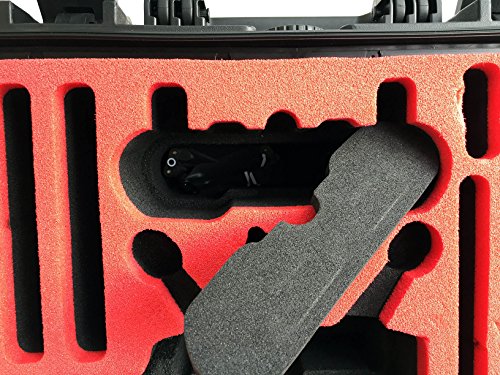 Professional Carrying Case for DJI Spark with Space for 6 Batteries and Much More Accessories (Spark Explorer)