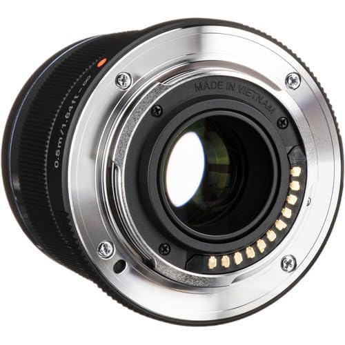 Olympus M.Zuiko Digital 45mm F1.8 Lens, for Micro Four Thirds Cameras (Black)