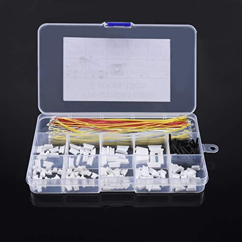 Readytosky Pre-Crimped Cables Silicone 15cm Wire and SH1.0 Connectors for SPRacing F3 Omnibus F4 Pro F7 Flight Controller