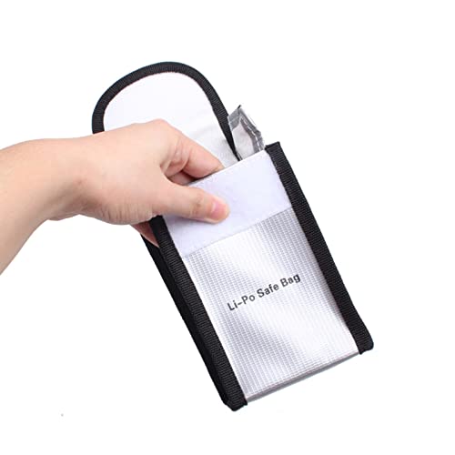 O'woda Fireproof Explosion-Proof Lipo Battery Bag Safe Sleeve Guard Pouch Sack Charge Protection for DJI Phantom 3/4 / Inspire (Pack of 3)