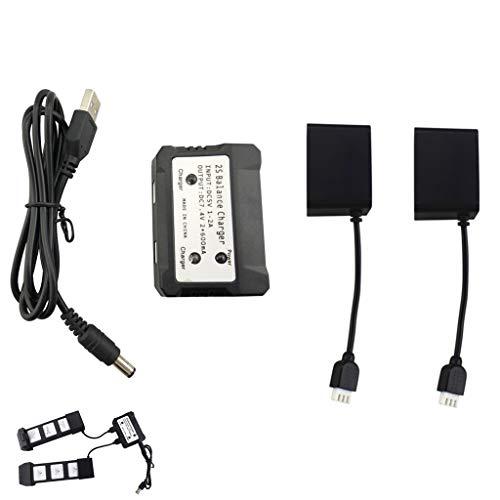 Fytoo 1PCS 2 in 1 Balance Charger for HS720 HS720E Folding Brushless Quadcopter Accessory Remote Control UAV Lithium Battery