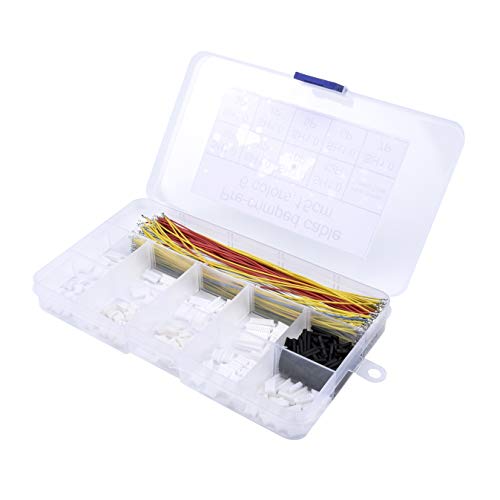 Readytosky Pre-Crimped Cables Silicone 15cm Wire and SH1.0 Connectors for SPRacing F3 Omnibus F4 Pro F7 Flight Controller