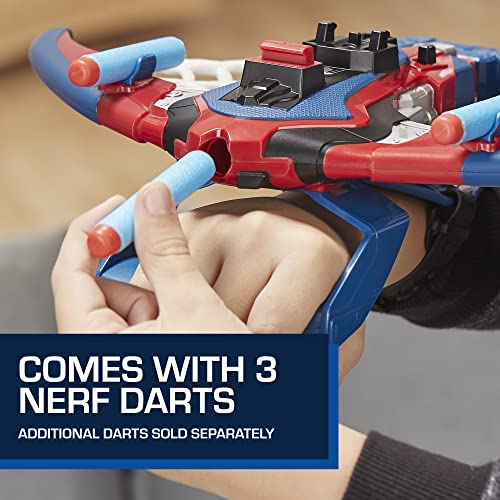 Spider-Man Web Shots Spiderbolt Nerf Powered Blaster Toy for Kids Ages 5 & Up